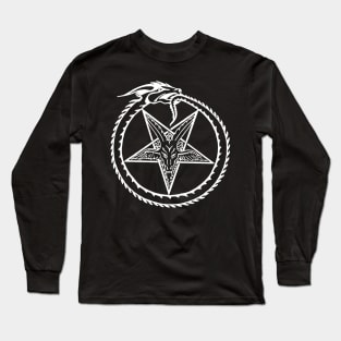 Serpent Pentagram Long Sleeve T-Shirt